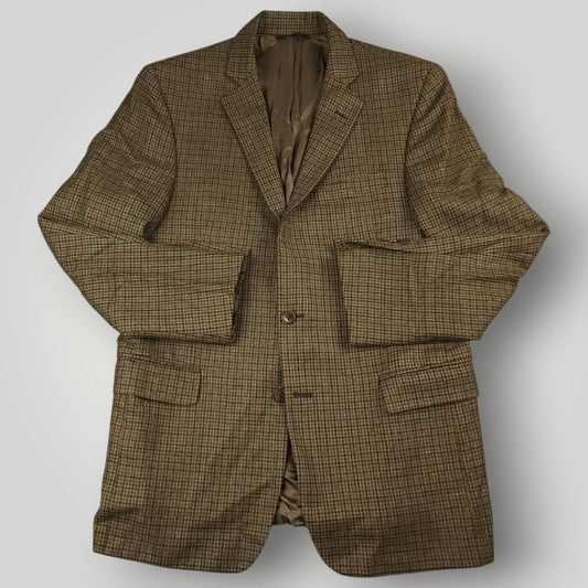 Regent Fit Gun Club Check Wool Sport Coat 40R