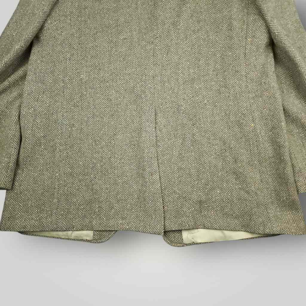 Ivy Prep Speckled Tweed Herringbone Sports Coat 48L