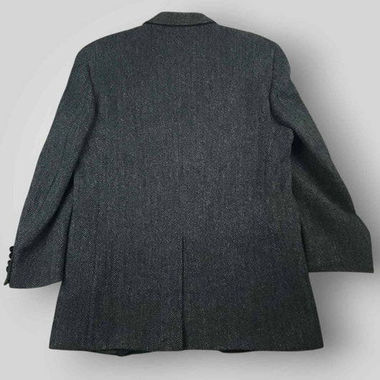 Harris Tweed Jos A Bank Wool Herringbone Sports Coat 40R