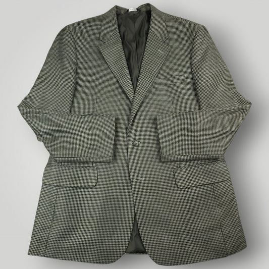 Relaxed Fit Houndstooth Lightweight Sport Coat 42R