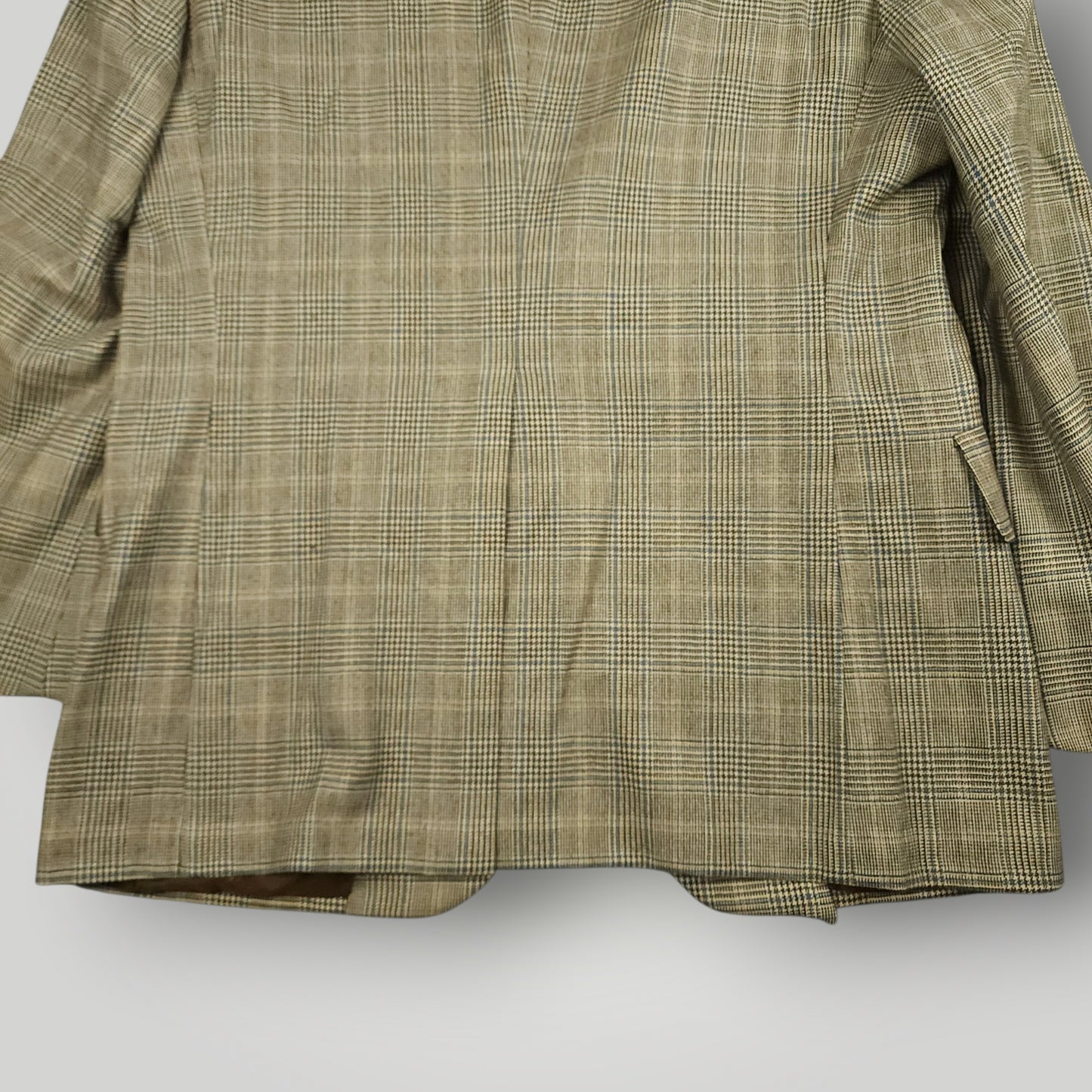 Vintage 60s Tropical Wool Prince of Wales Check Sport Coat 40R
