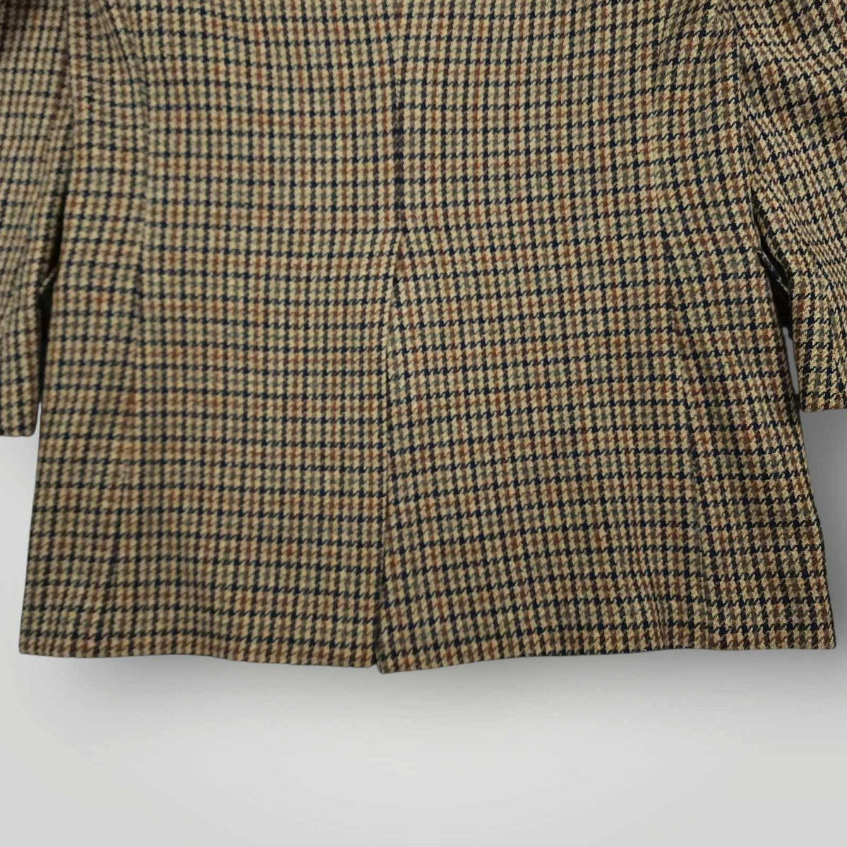 Vintage 70s Austin Reed Classic Fit Shetland Tweed Wool Gun Club Check Sports Coat 38R