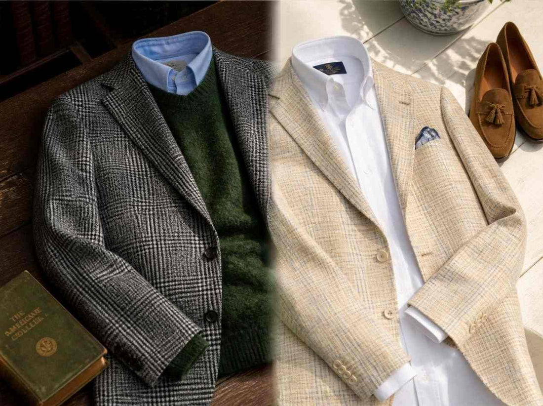 The Grid of Prep: How to Style a Glen Check Pattern for New England vs. Southern Preppy Style