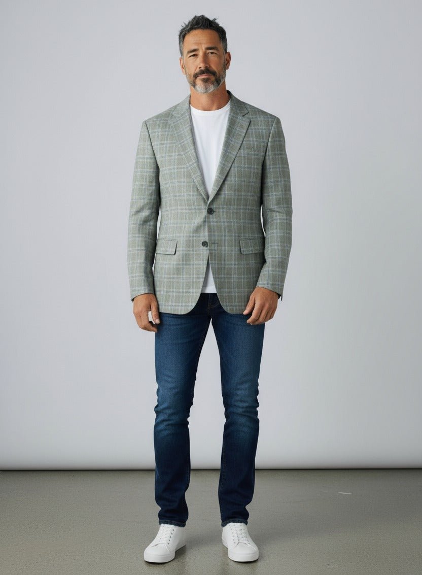 Gray Blazers & Sport Coats