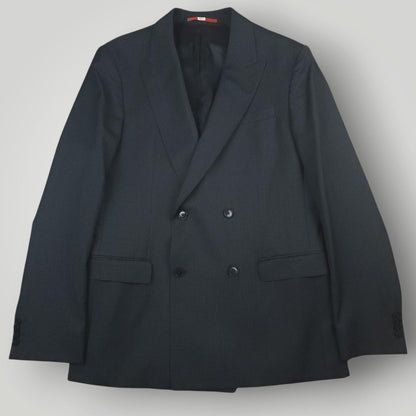 Hugo Boss Suit Mens 40R/33R Tollegno Wool Slim Fit Double Breasted Harvey Gatlin