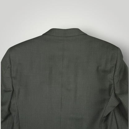 Modern Fit Wool Pinstripe Suit 38R/32S