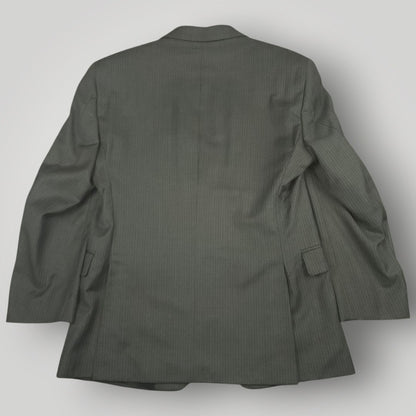Modern Fit Wool Pinstripe Suit 38R/32S