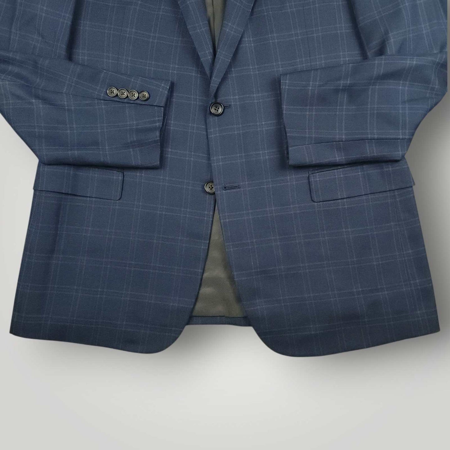 Brooks Brothers 1818 Fitzgerald E Thomas Silk Wool Plaid Sport Coat 42L