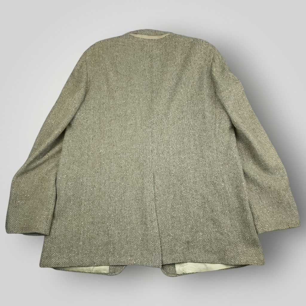 Ivy Prep Speckled Tweed Herringbone Sports Coat 48L