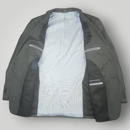 Modern Fit Wool Pinstripe Suit 38R/32S