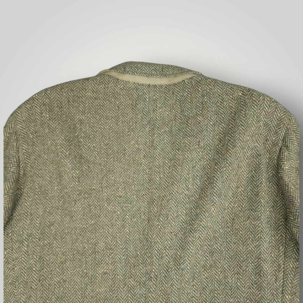 Ivy Prep Speckled Tweed Herringbone Sports Coat 48L