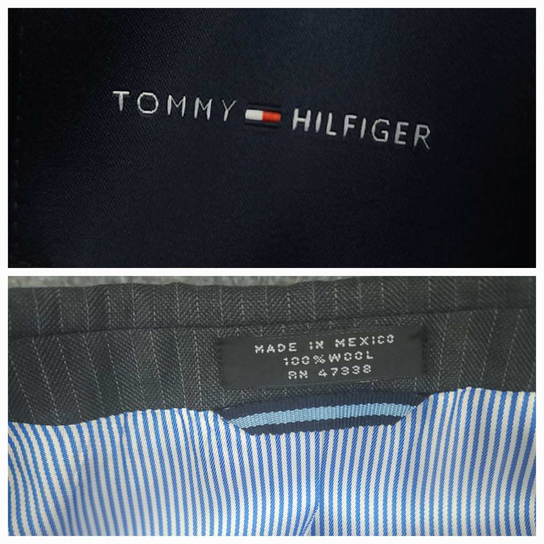 Modern Fit Wool Pinstripe Suit 38R/32S