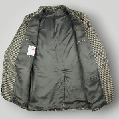 Vintage 90s Classic Fit Avoca Irish Tweed Wool Gun Club Check Jacket 40R