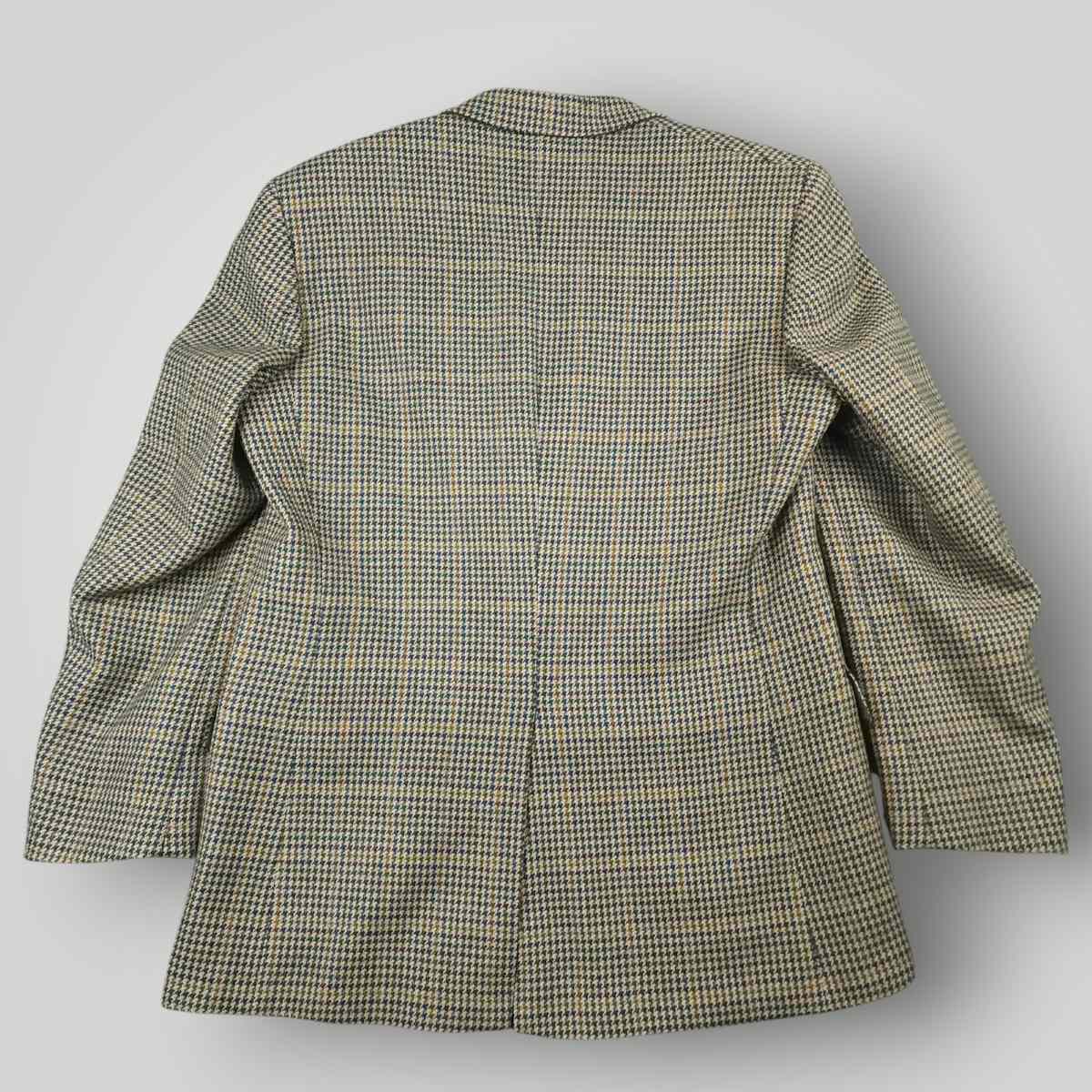 Vintage 90s Classic Fit Avoca Irish Tweed Wool Gun Club Check Jacket 40R