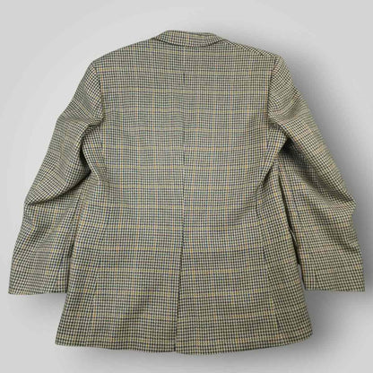 Vintage 90s Classic Fit Avoca Irish Tweed Wool Gun Club Check Jacket 40R
