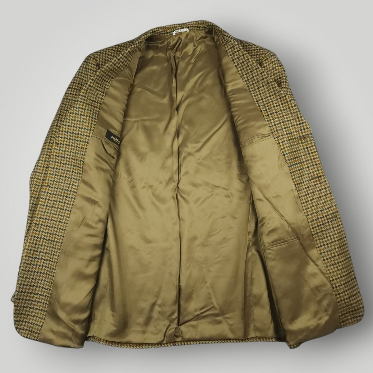 Modern Fit Gun Club Check Italian Wool Sport Coat 44R