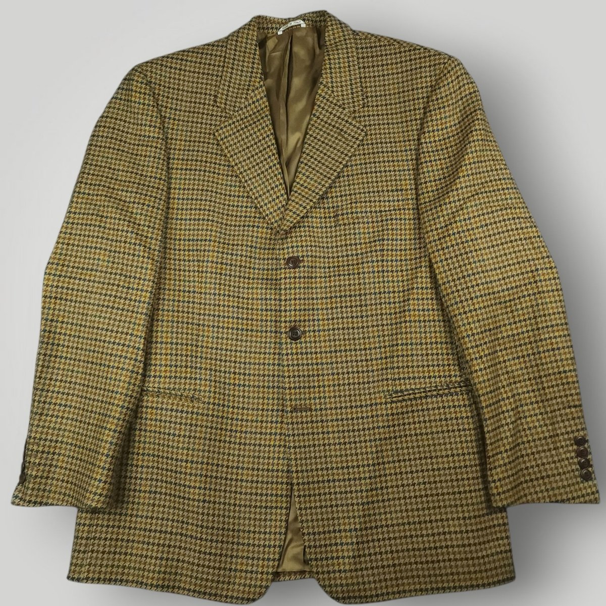 Modern Fit Gun Club Check Italian Wool Sport Coat 44R