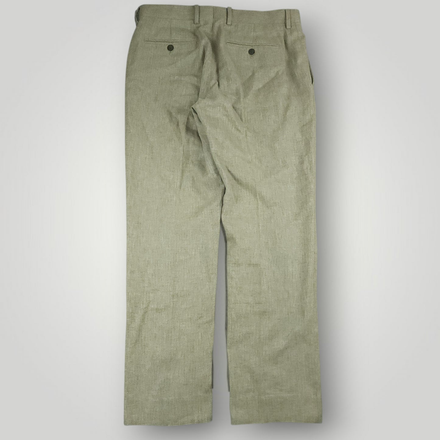 Linen Cotton Summer Herringbone Slim Fit Suit 40S/32S