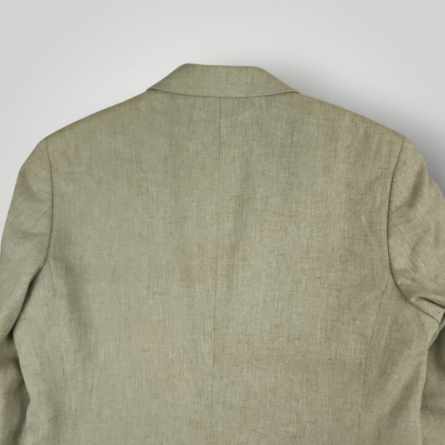 Linen Cotton Summer Herringbone Slim Fit Suit 40S/32S