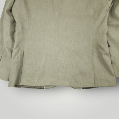 Linen Cotton Summer Herringbone Slim Fit Suit 40S/32S