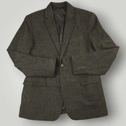 Standard Fit Speckled Wool Blend Sports Coat 42S