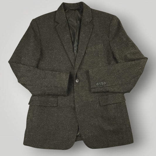 Standard Fit Speckled Wool Blend Sports Coat 42S