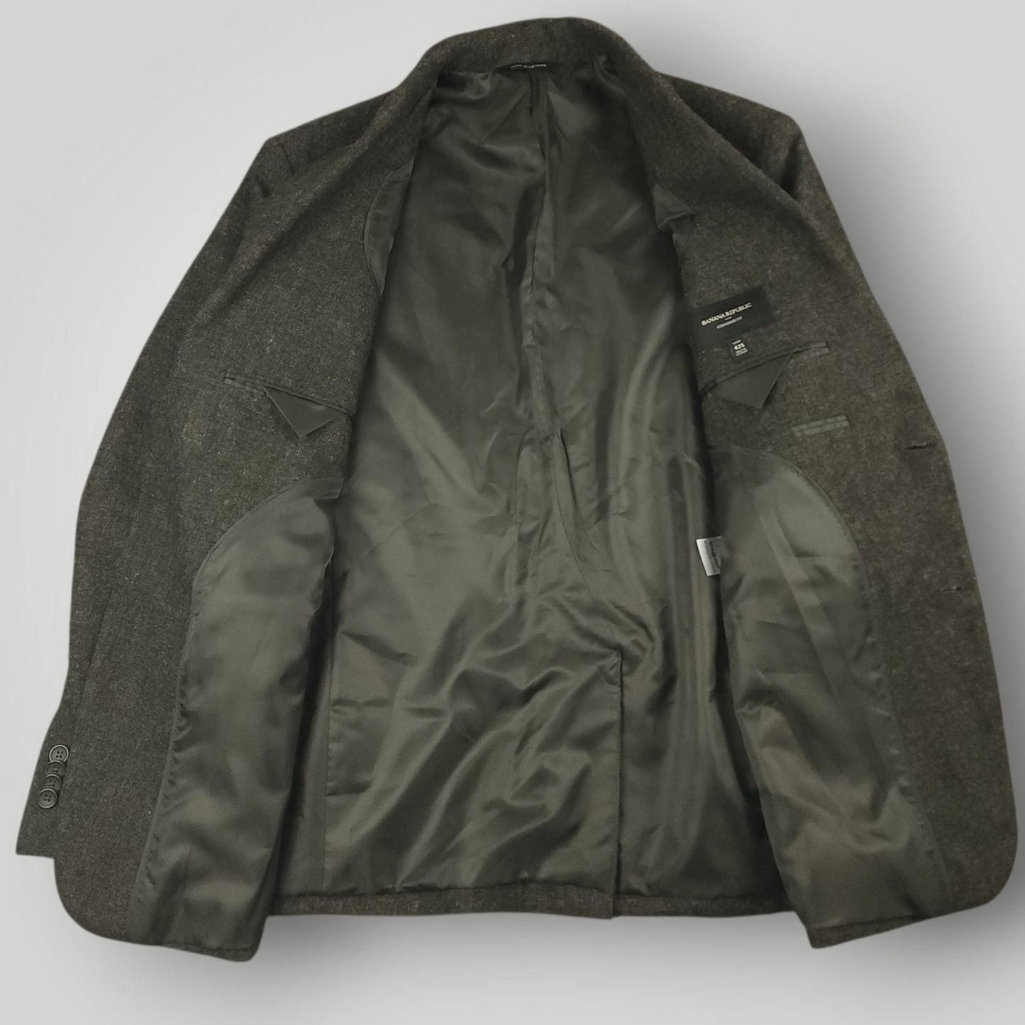 Standard Fit Speckled Wool Blend Sports Coat 42S