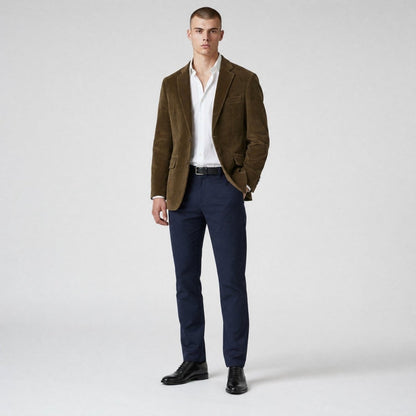 Banana Republic Wide Wale Corduroy Cotton Cashmere Sport Coat 38R