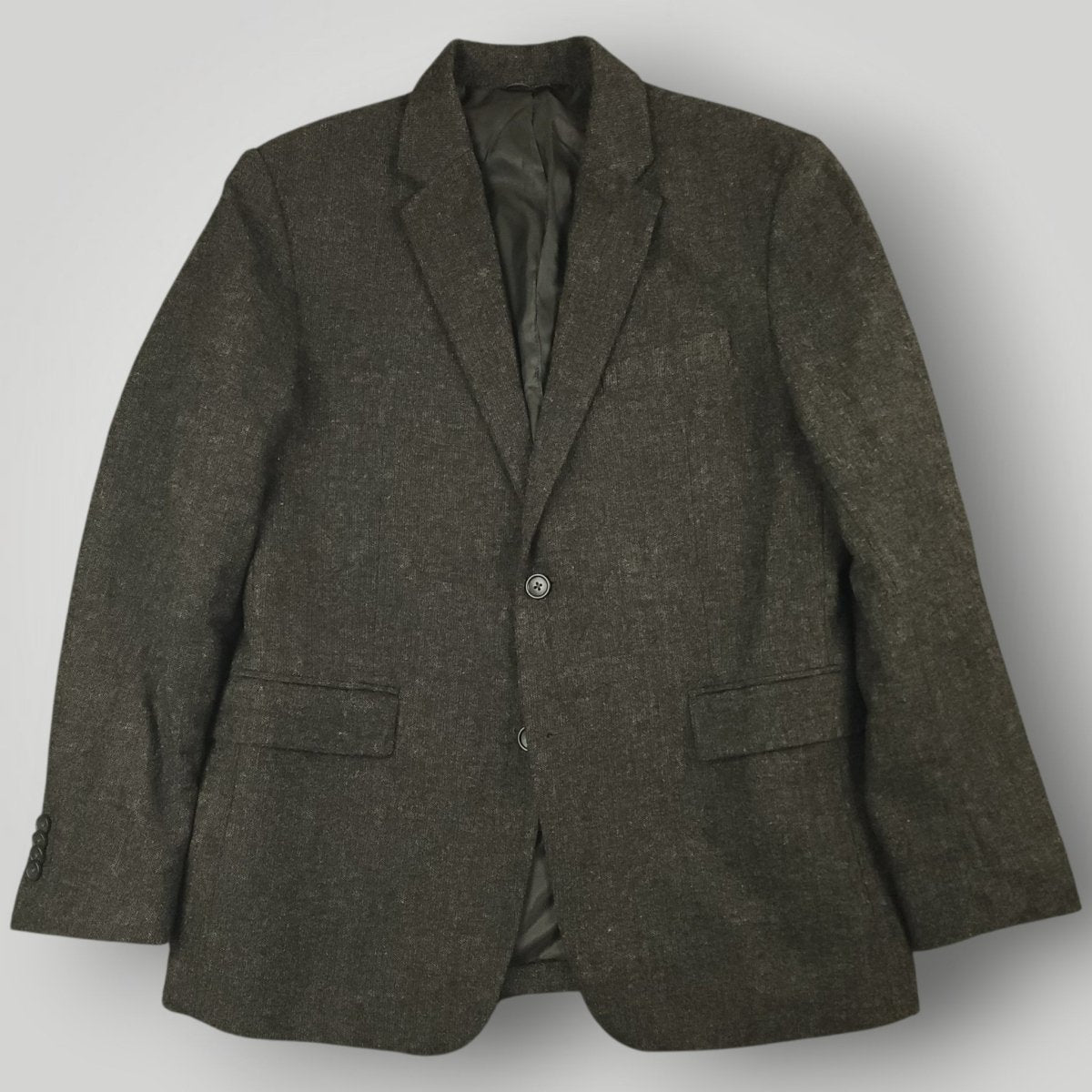 Standard Fit Speckled Wool Blend Sports Coat 42S