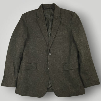 Standard Fit Speckled Wool Blend Sports Coat 42S
