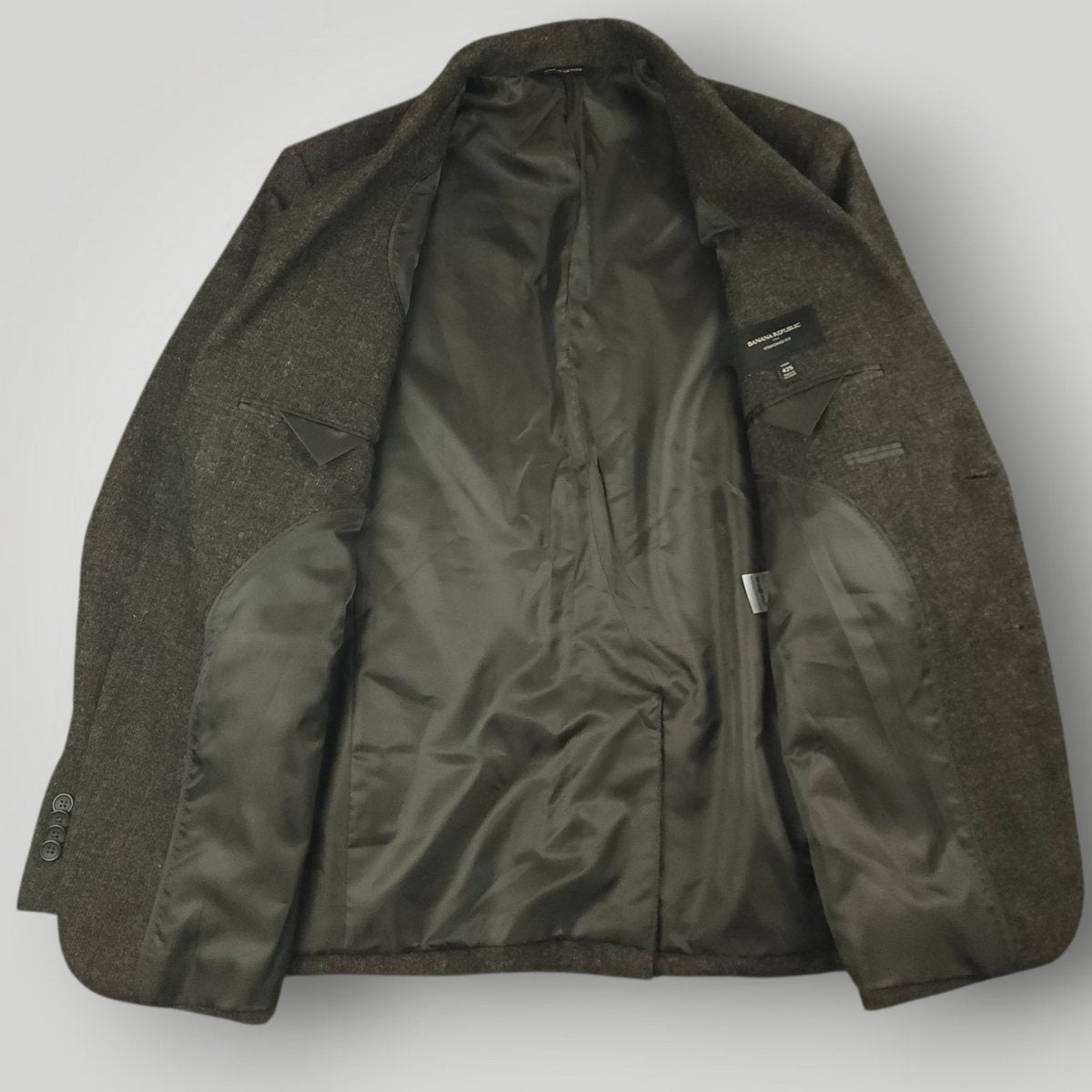 Standard Fit Speckled Wool Blend Sports Coat 42S