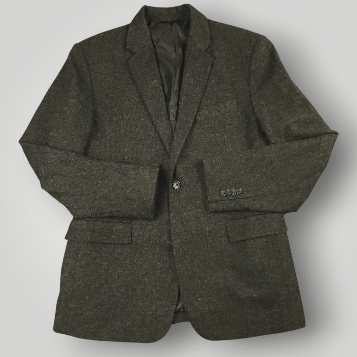 Standard Fit Speckled Wool Blend Sports Coat 42S