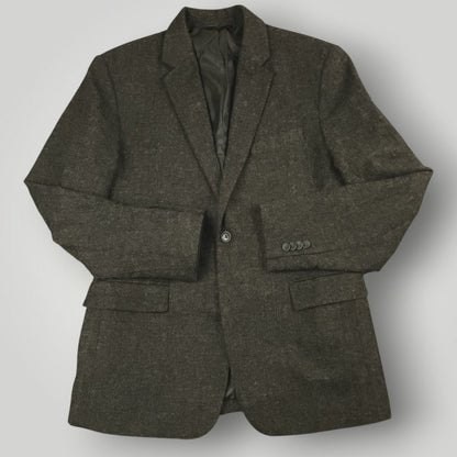 Standard Fit Speckled Wool Blend Sports Coat 42S