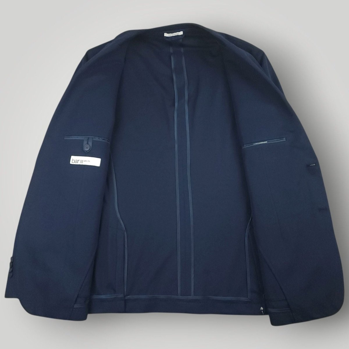Bar III Unstructured Hopsack Patch Pocket Slim Fit Sport Coat 42R