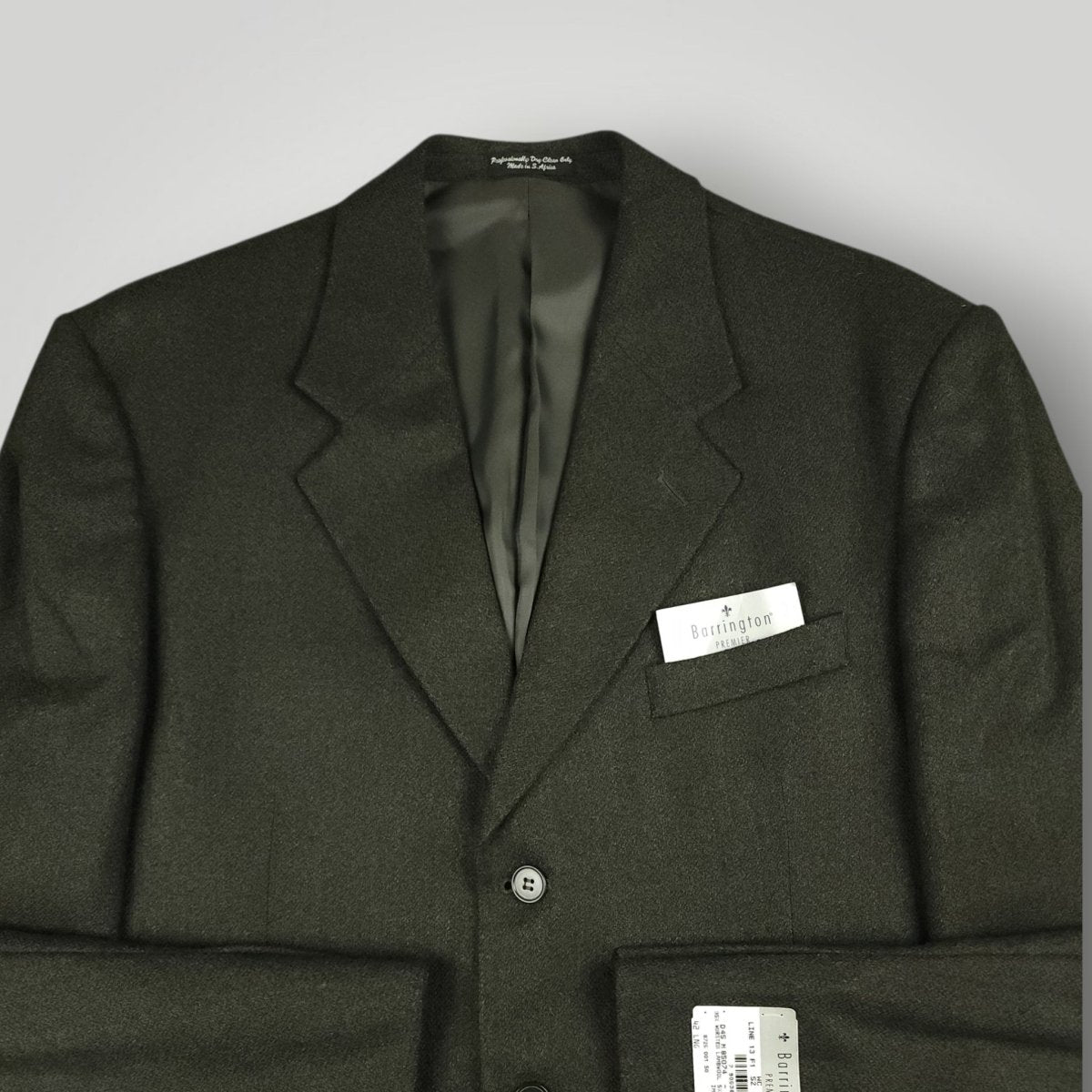 Vintage 90s Relaxed Fit Lambswool Cashmere Sport Coat 42L
