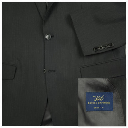 Modern Fit Summer Wool Blend Herringbone Sport Coat 40R