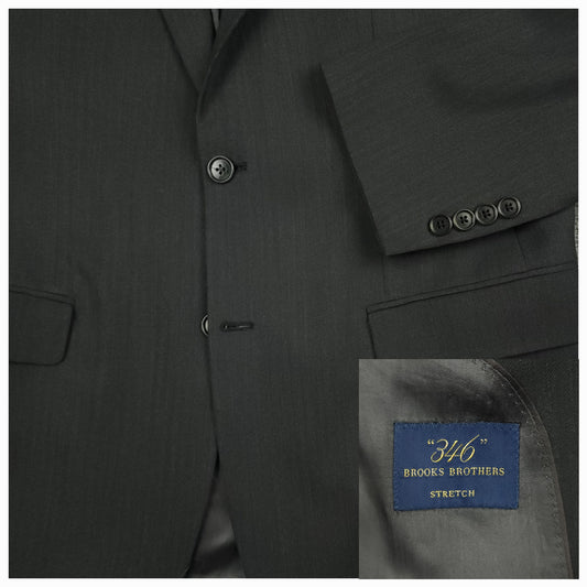 Modern Fit Summer Wool Blend Herringbone Sport Coat 40R
