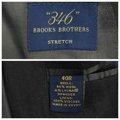 Modern Fit Summer Wool Blend Herringbone Sport Coat 40R