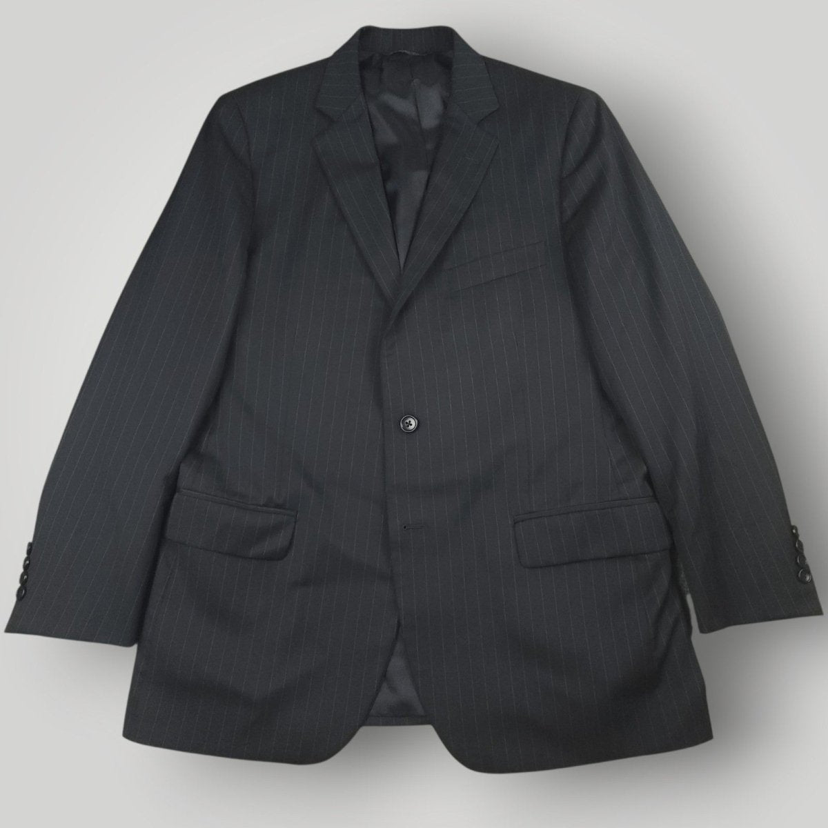 Brooks Brothers 1818 Makers Fitzgerald Estrato Wool Pinstripe Suit 40R/34S