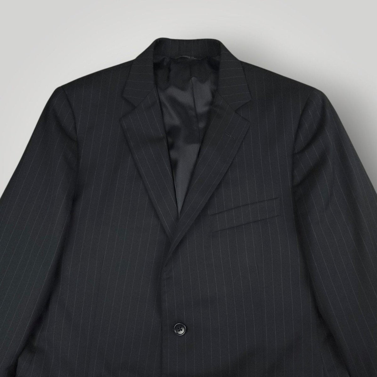 Brooks Brothers 1818 Makers Fitzgerald Estrato Wool Pinstripe Suit 40R/34S