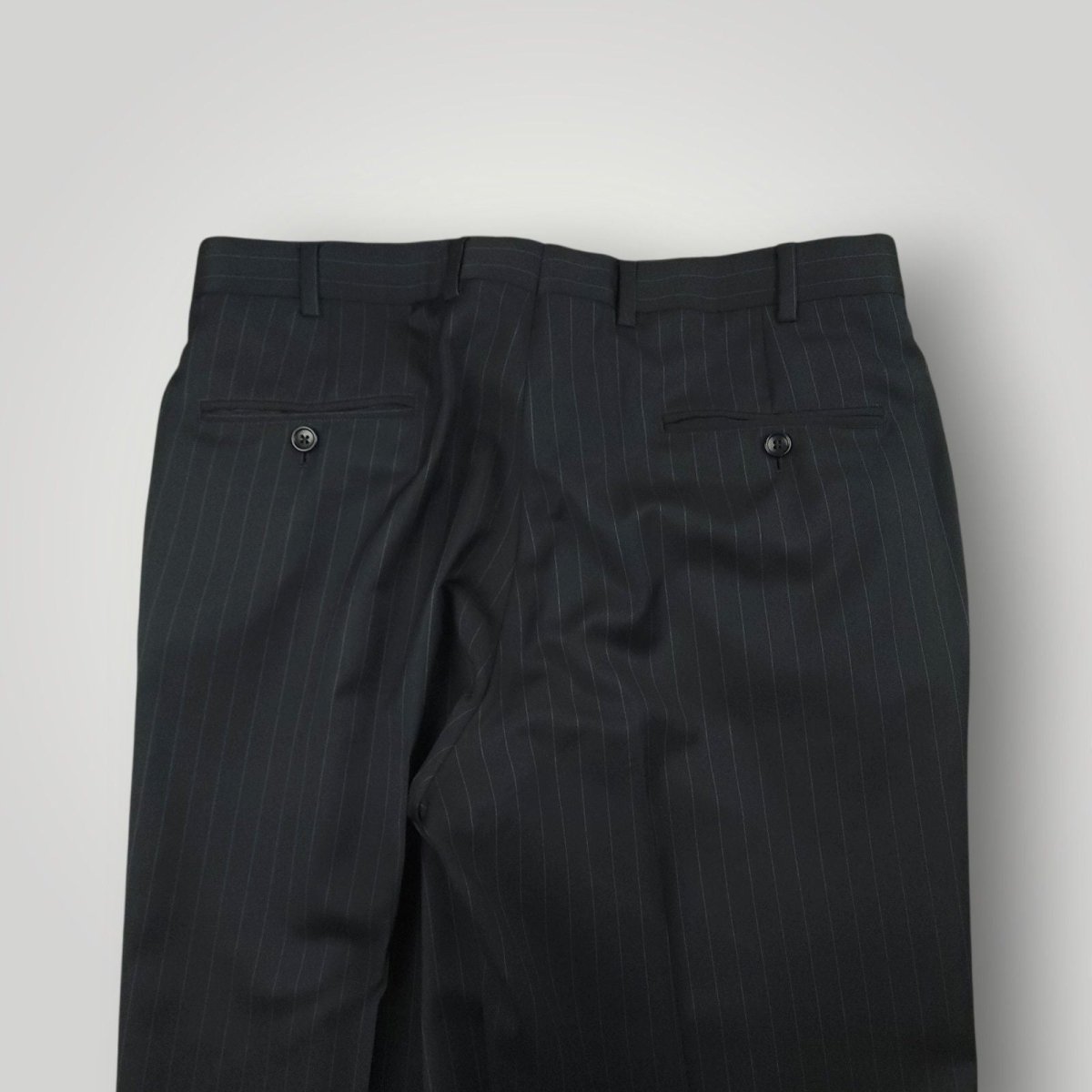 Brooks Brothers 1818 Makers Fitzgerald Estrato Wool Pinstripe Suit 40R/34S