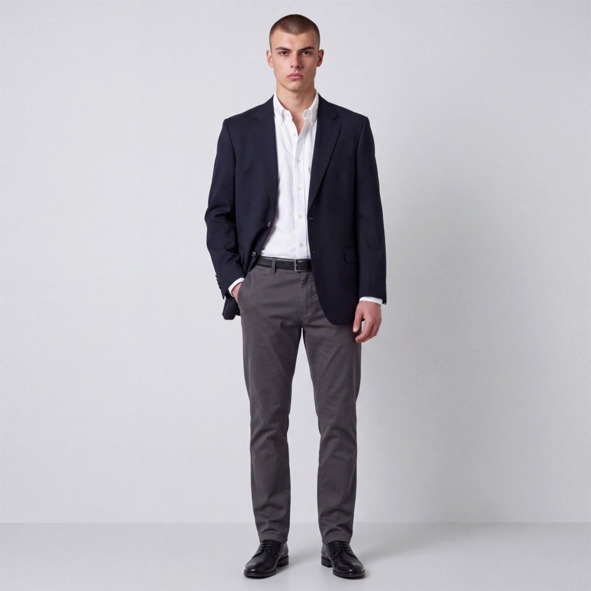 Brooks Brothers Brookscool Fitzgerald Wool Blend Travel Slim Fit Sport Coat 44S