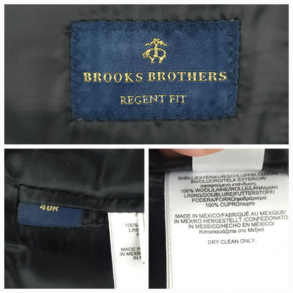 Regent Fit Herringbone Wool Sport Coat 40R