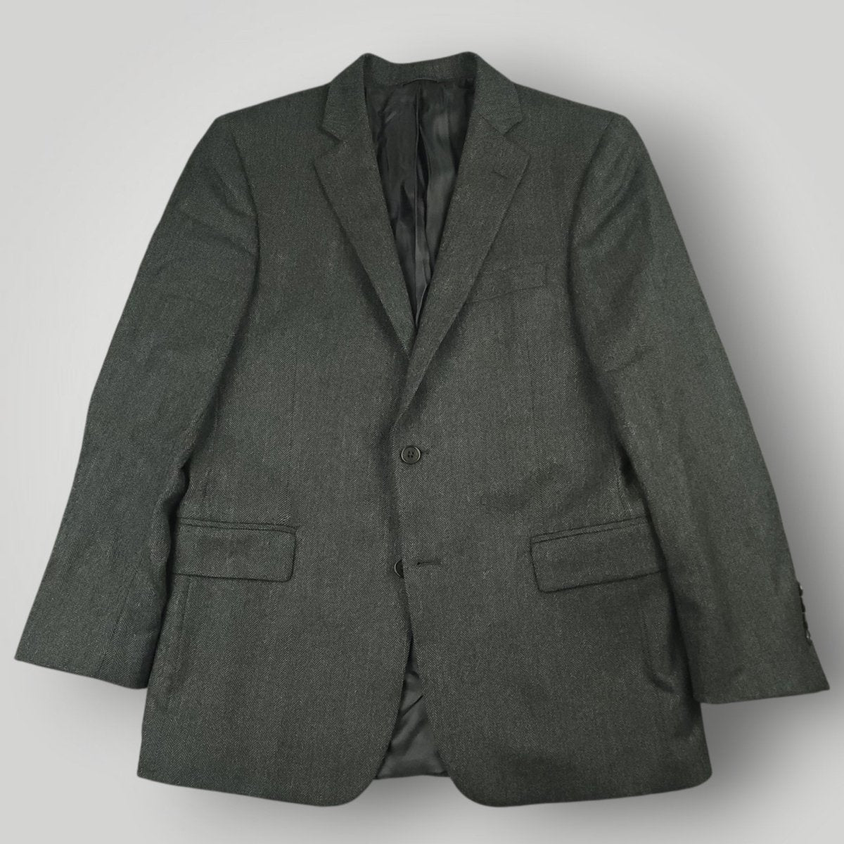 Regent Fit Herringbone Wool Sport Coat 40R