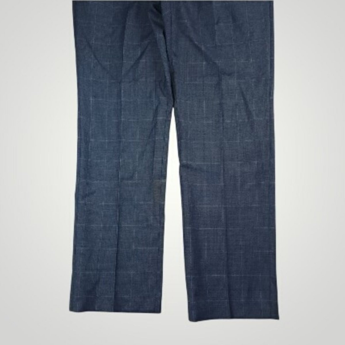 Slim Fit Wool Blend Prince of Wales Check Suit 44R/35R