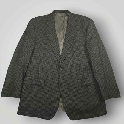 Chaps Gun Club Check Wool Casual Classic Fit Sport Coat 44R
