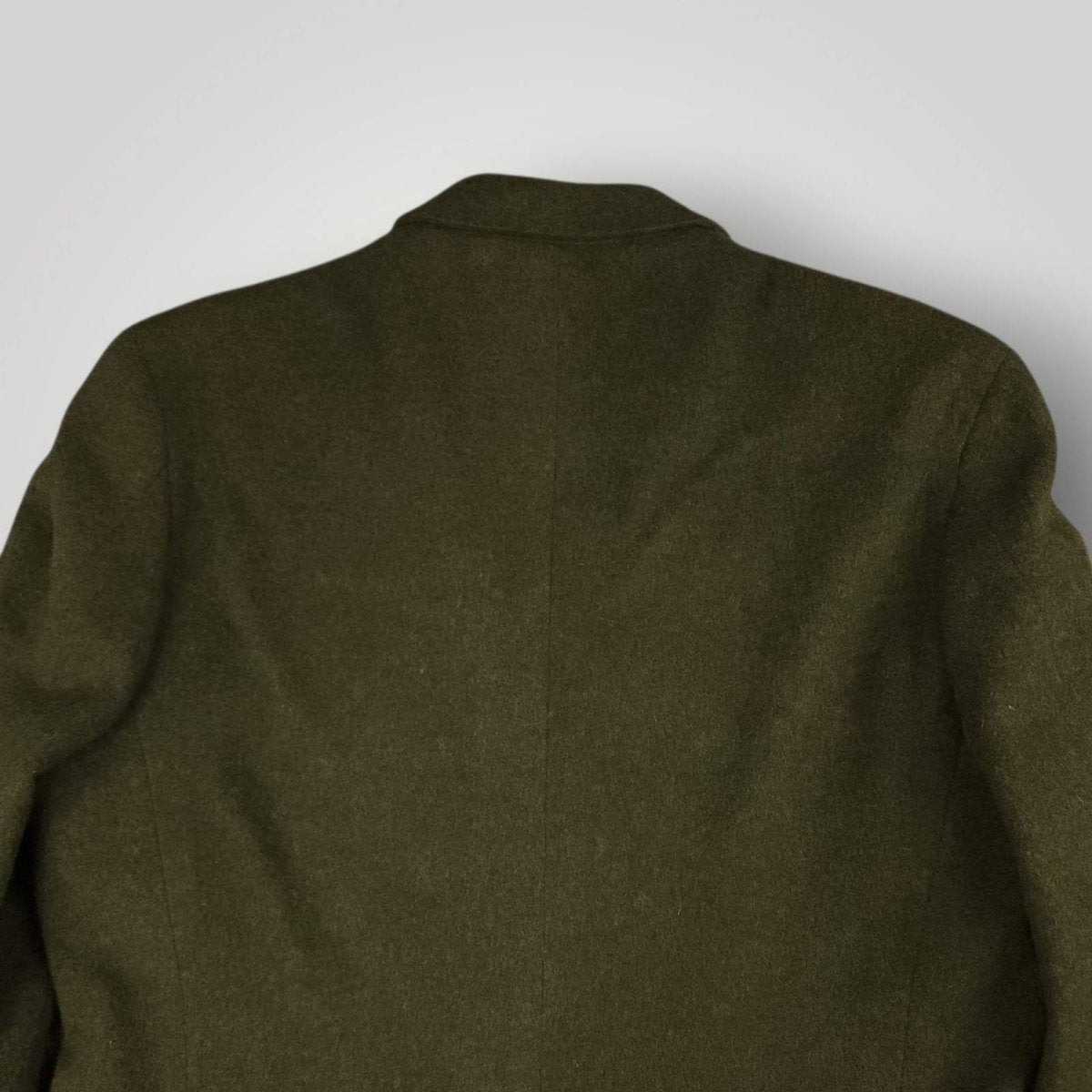 Vintage 90s Relaxed Fit Brushed Marled Wool Blend Sack Jacket 38R