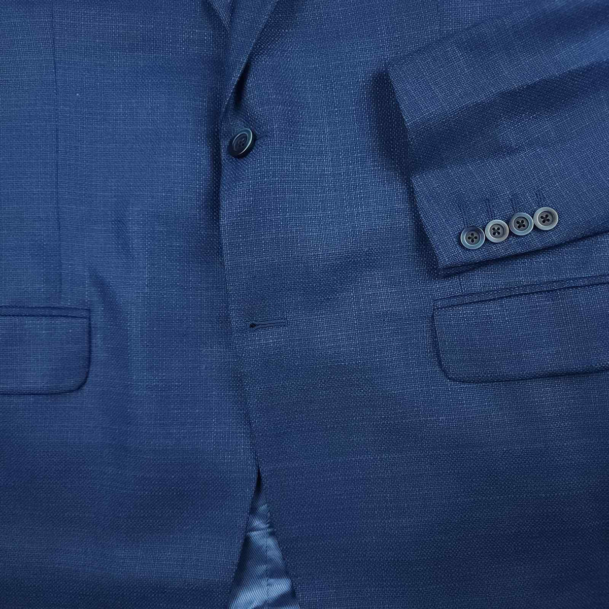 Coppley Hopsack Reda Italian Wool Super 110s Biella Sport Coat 42L