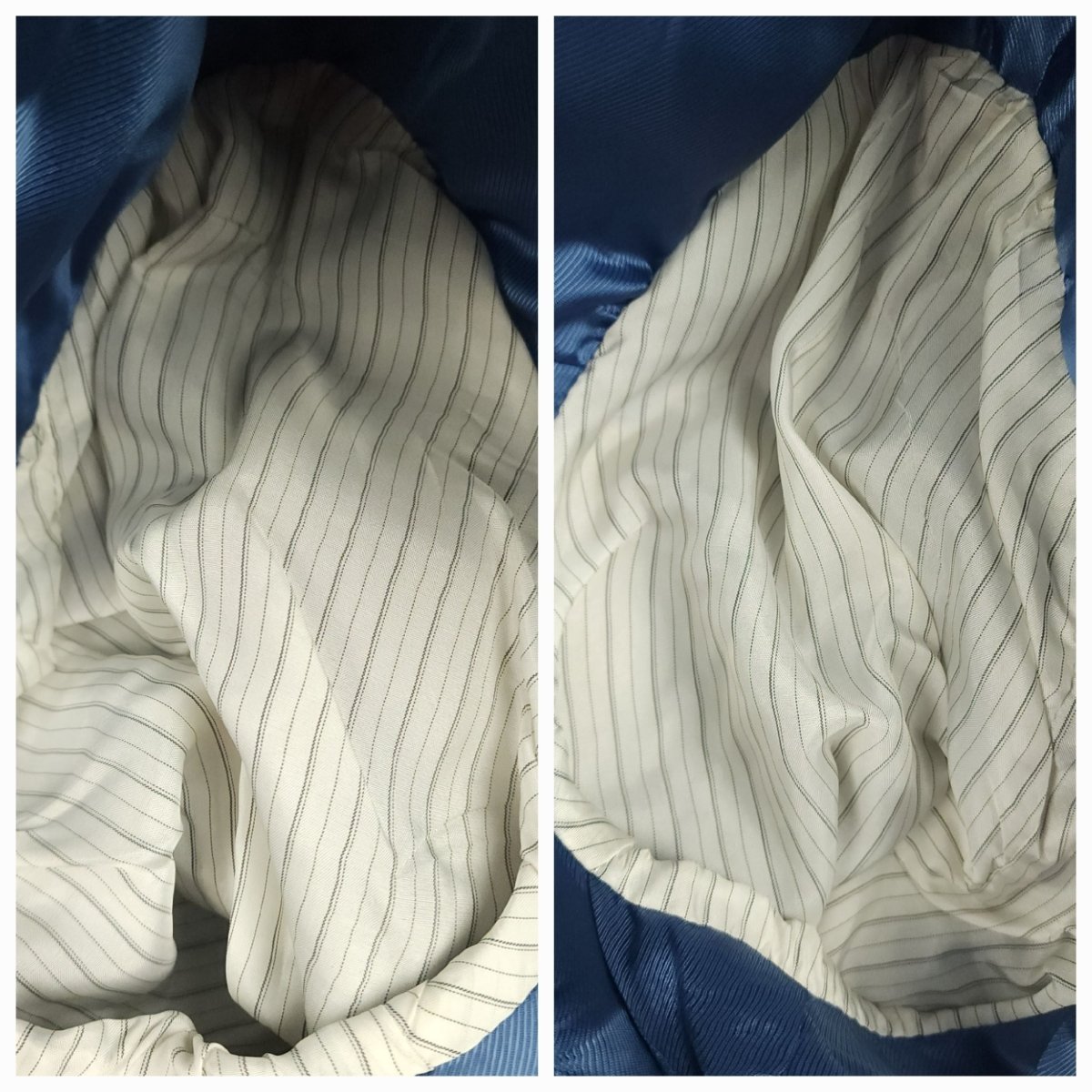 Interior sleeve lining detail of Coppley sport coat.