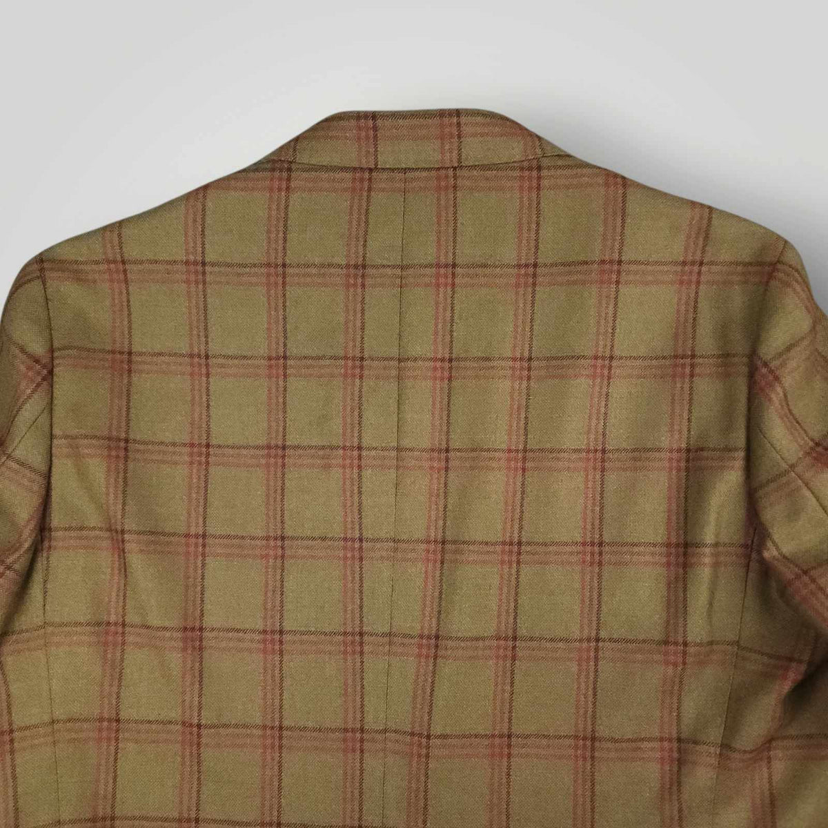 Crittenden Modern Fit Brushed Wool Patch Pocket Plaid Sport Coat 44L